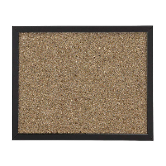 Foray� - Board - Cork Board Cork, 18 x 24, Decor - 24.625" x 18.8" x 1" - Black