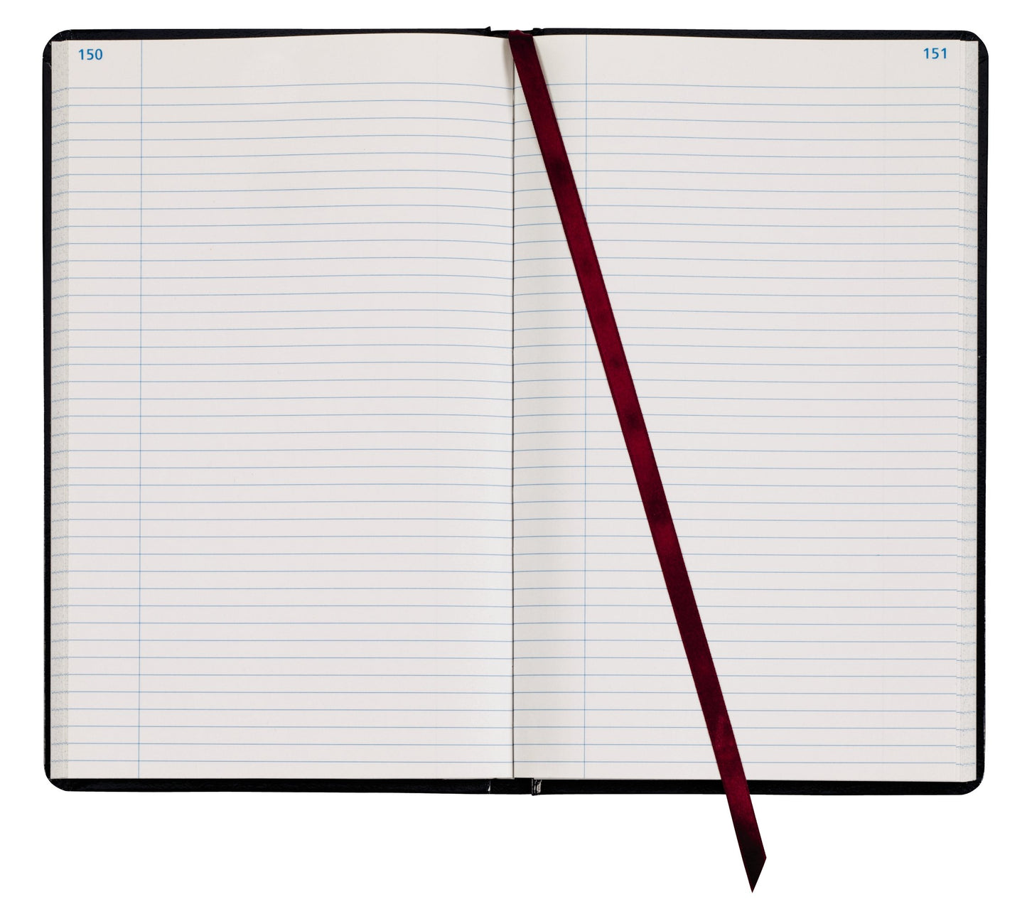 Adams Record Ledger, Hard Bound Textured Cover, 7.5 x 12.25 Inches, 300 Acid Free Pages, Navy (ARB712R3M), White