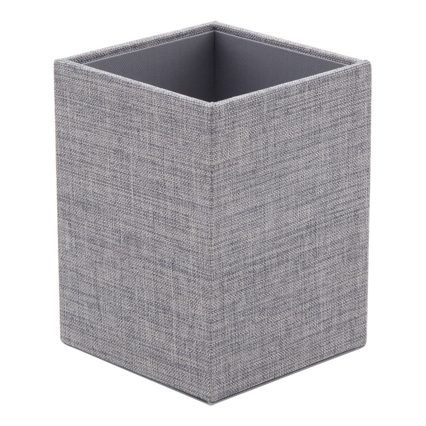 Realspace� Gray Fabric Pencil Cup