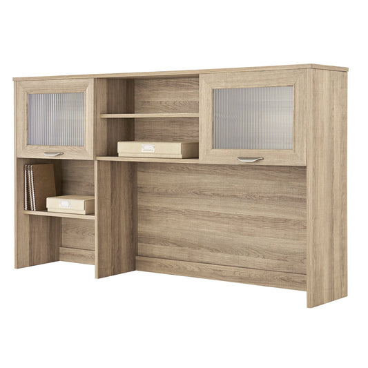 Realspace� Magellan 58" Hutch for Corner/L-Desk, Blonde Ash