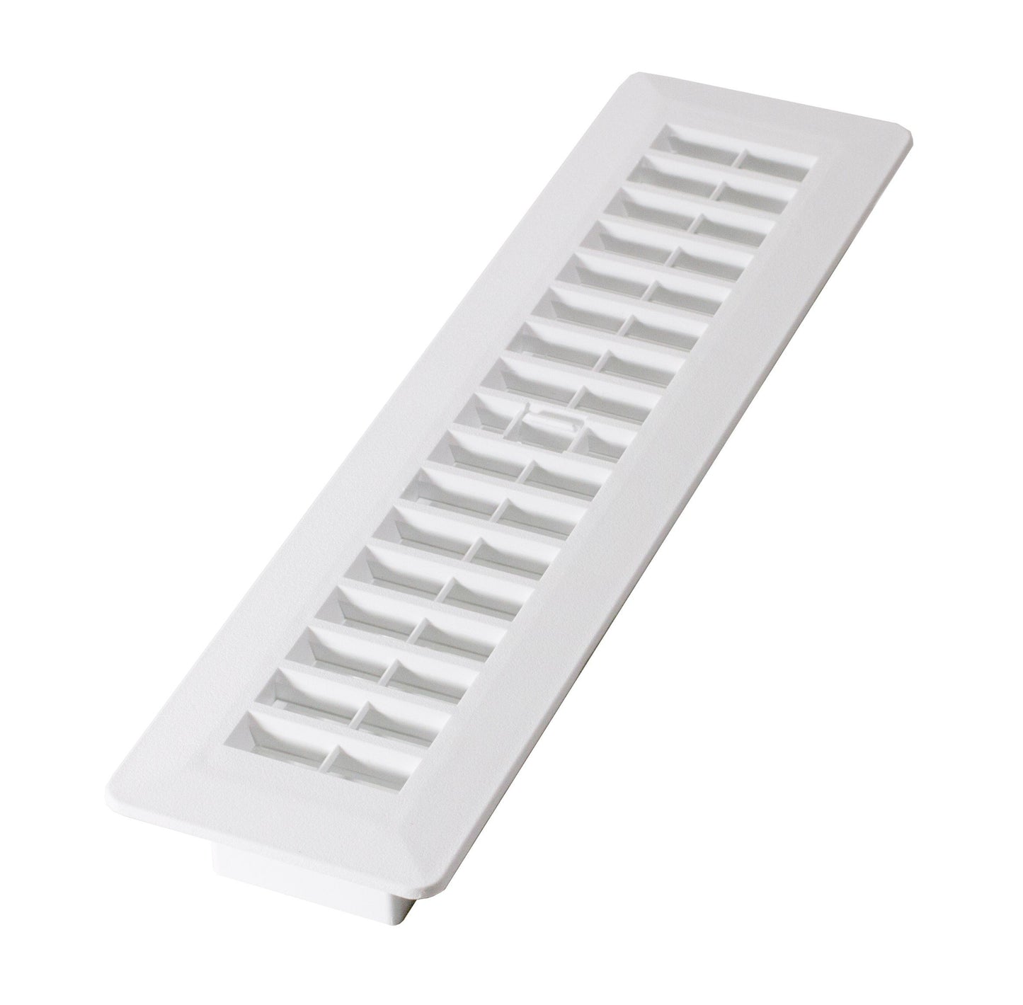 Decor Grates PL212-WH 2-Inch by 12-Inch Plastic Floor Register, White