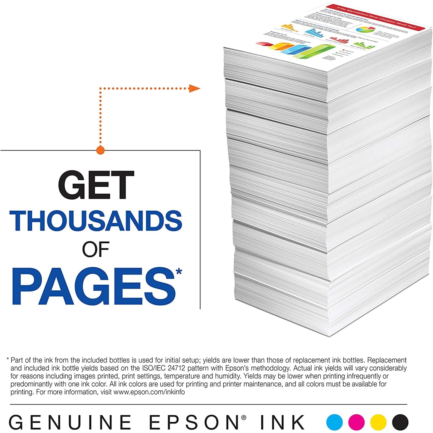 EPSON 542 EcoTank Ink Ultra-high Capacity Bottle Black (T542120-S) Works with EcoTank Pro ET-5150, ET-5170, ET-5180, ET-5800, ET-5850, ET-5880, ET-16600, ET-16650