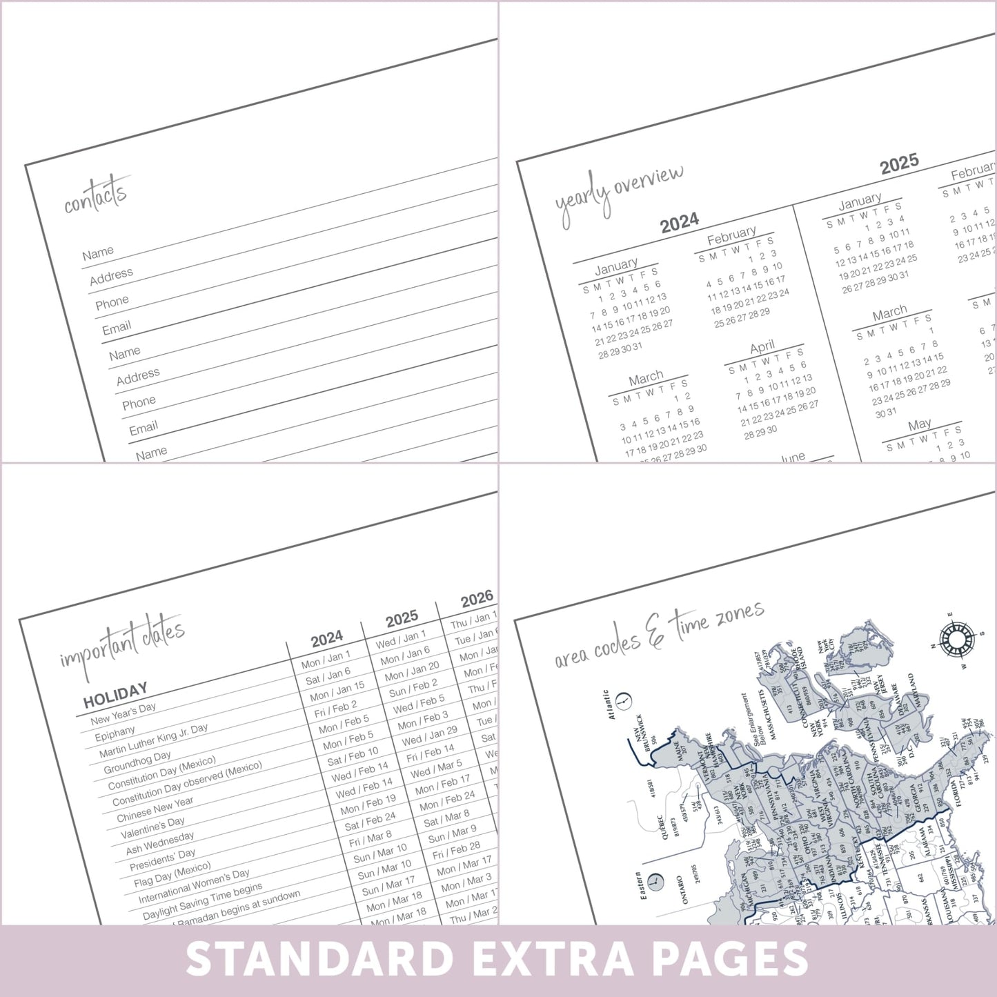 2024 Office Depot® Brand Weekly/Monthly Planner, 5" x 8", Painterly, January to December 2024