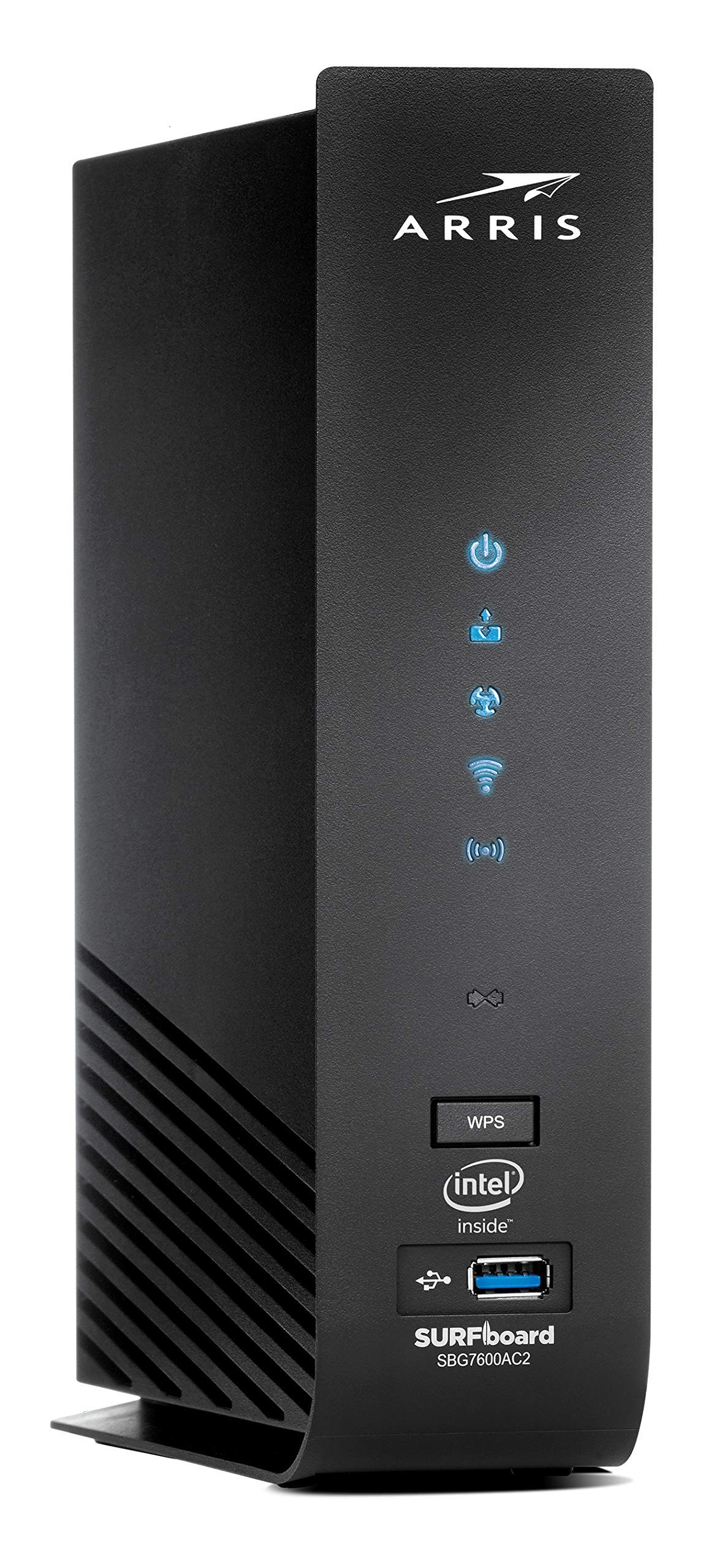 ARRIS Surfboard SBG7600AC2-RB DOCSIS 3.0 Cable Modem & AC2350 Wi-Fi Router , Approved for Comcast Xfinity, Cox, Charter Spectrum & more , Four 1 Gbps Ports , 800 Mbps Max Internet Speeds,- REFURBISHED