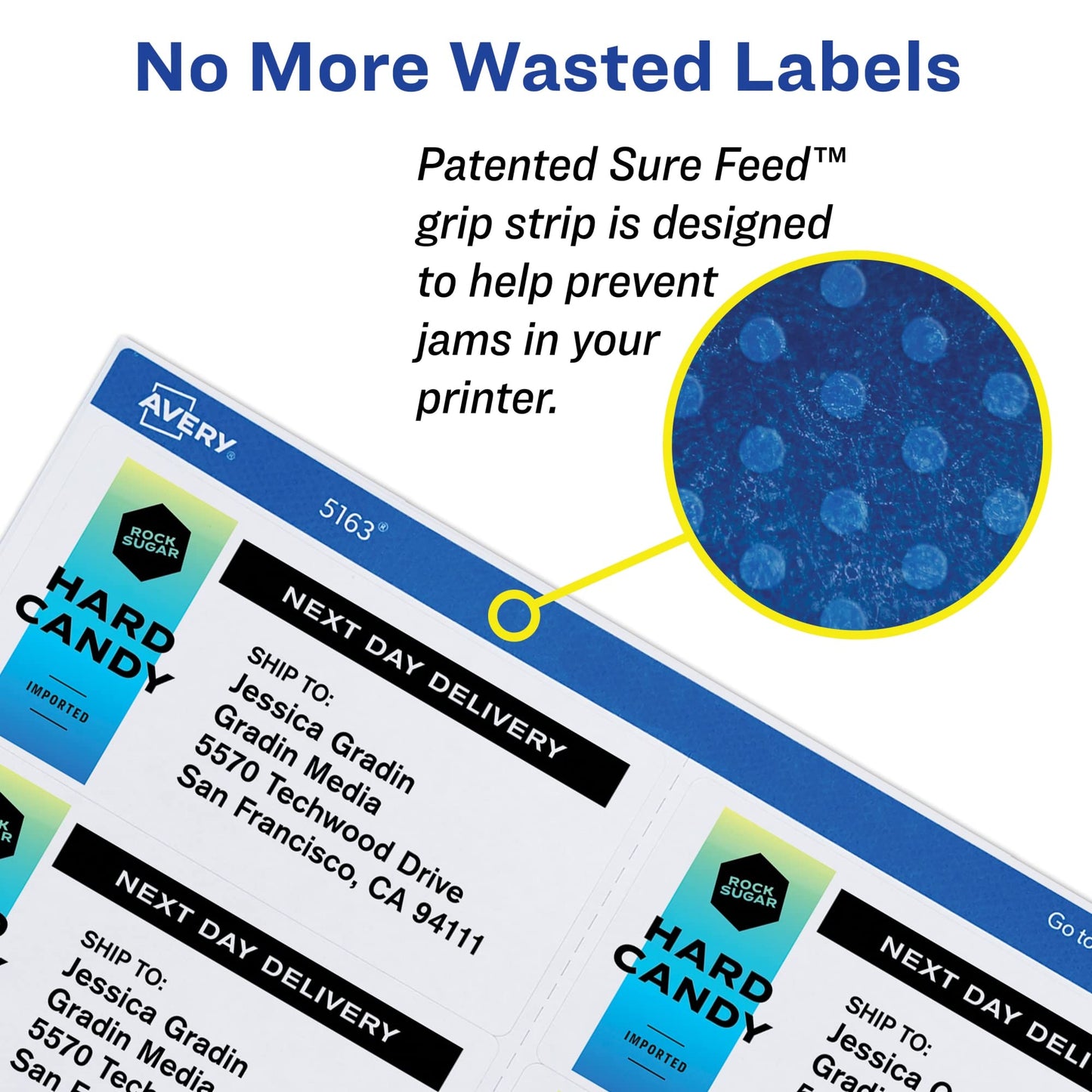 Avery Laser Inkjet Printer Permanent ID Labels