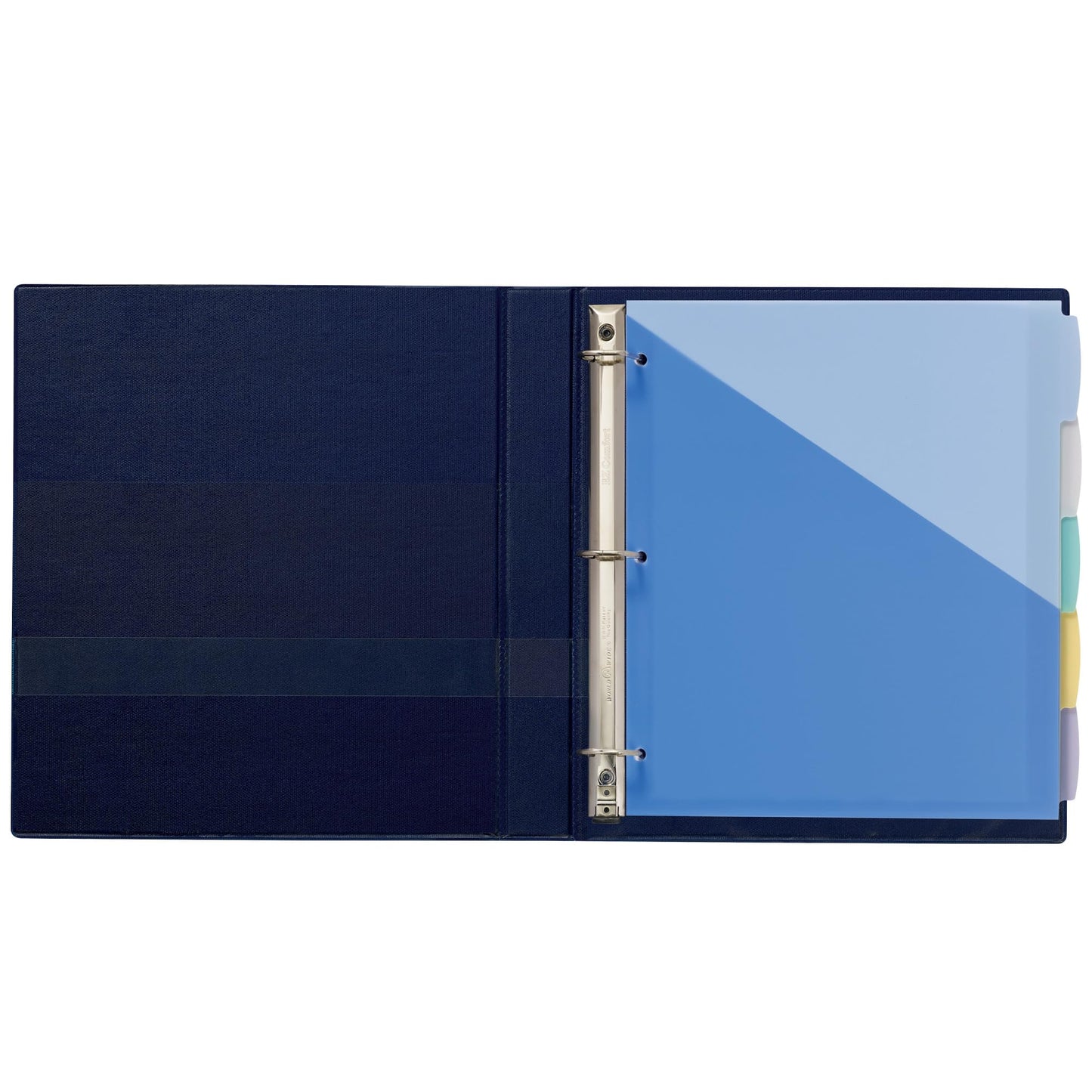 Avery Write & Erase Pocket Plastic Dividers for 3 Ring Binders, 5 Tab Set, Works with Sheet Protectors, Multicolor, 1 Set (16176)