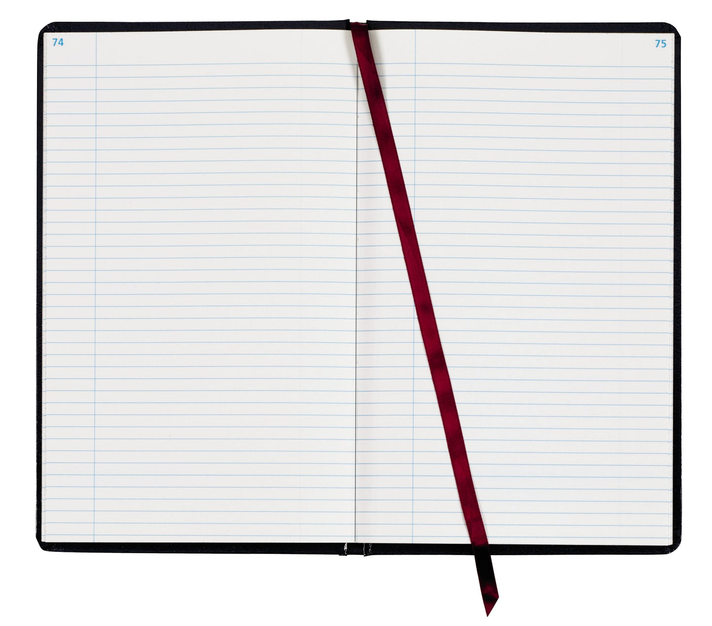 Adams Record Ledger, Hard Bound Textured Cover, 7.5 x 12.25 Inches, 150 Acid Free Pages, Navy (ARB712R1M)