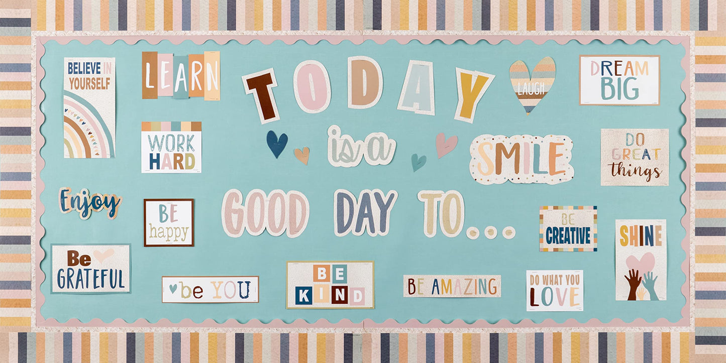 Teacher Created Resources Everyone is Welcome Today is a Good Day Mini Bulletin Board