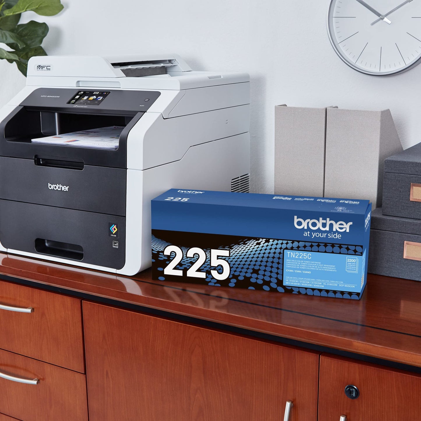 Brother Printer TN225C High Yield Cyan Toner Cartridge