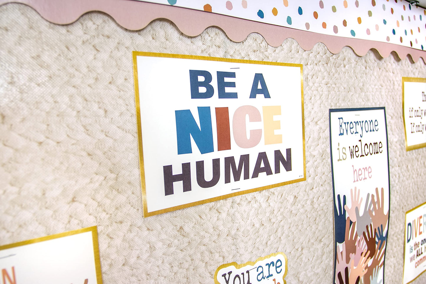 Everyone is Welcome Diversity Mini Bulletin Board