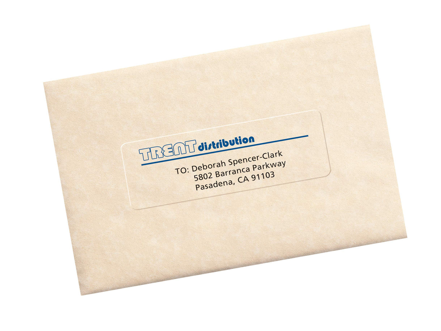 Avery Printable Address Labels with Sure Feed, 1-1/3" x 4", Matte Clear, 140 Blank Mailing Labels (18662)