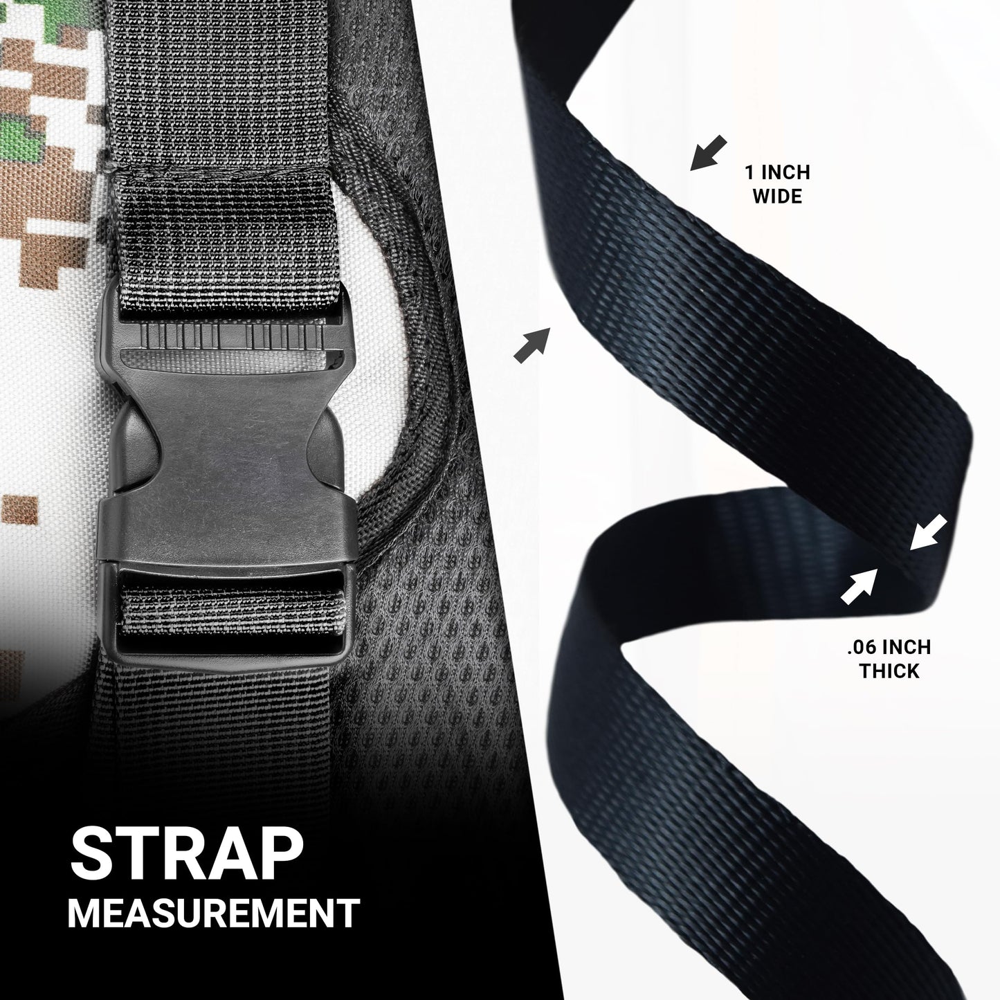 Strapworks Heavyweight Polypropylene Webbing - Heavy Duty Poly Strapping for