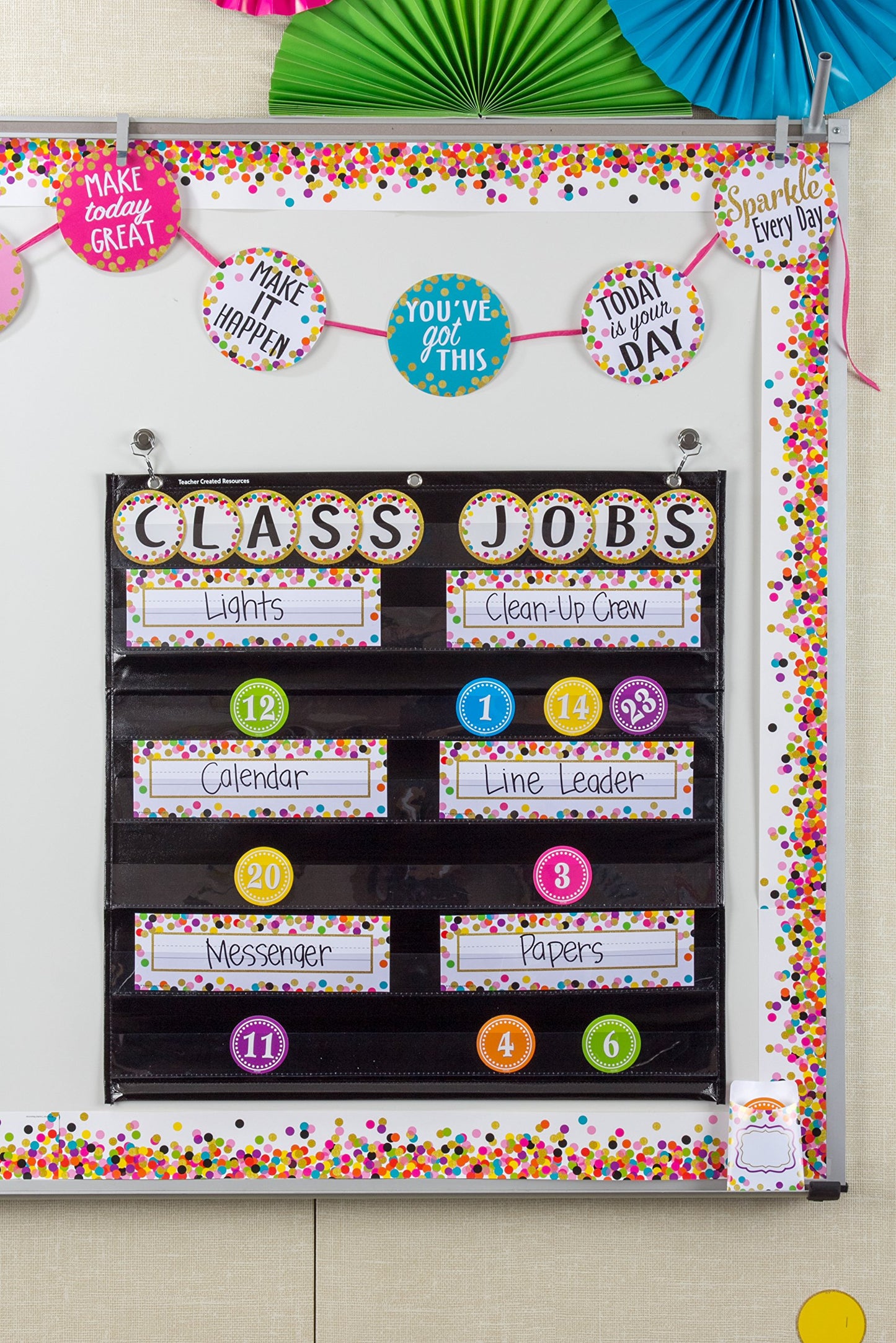 Teacher Created Resources (5609) Confetti Straight Border Trim