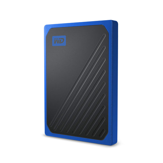 WD 2TB My Passport Go SSD Cobalt Portable External Storage, USB 3.0 - WDBMCG0020BBT-WESN