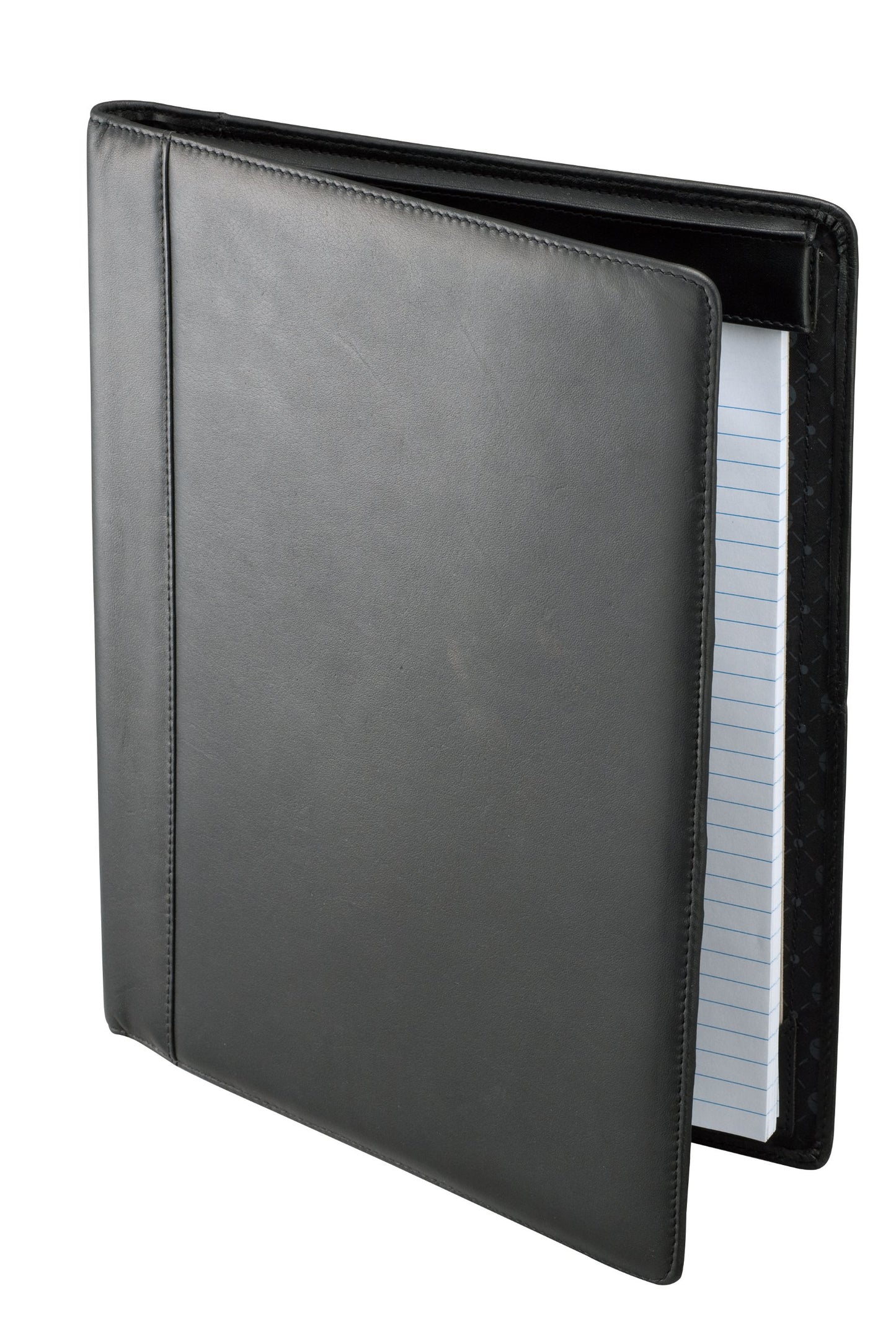 Office Depot Brand� Padfolio with Flap Pockets, Black