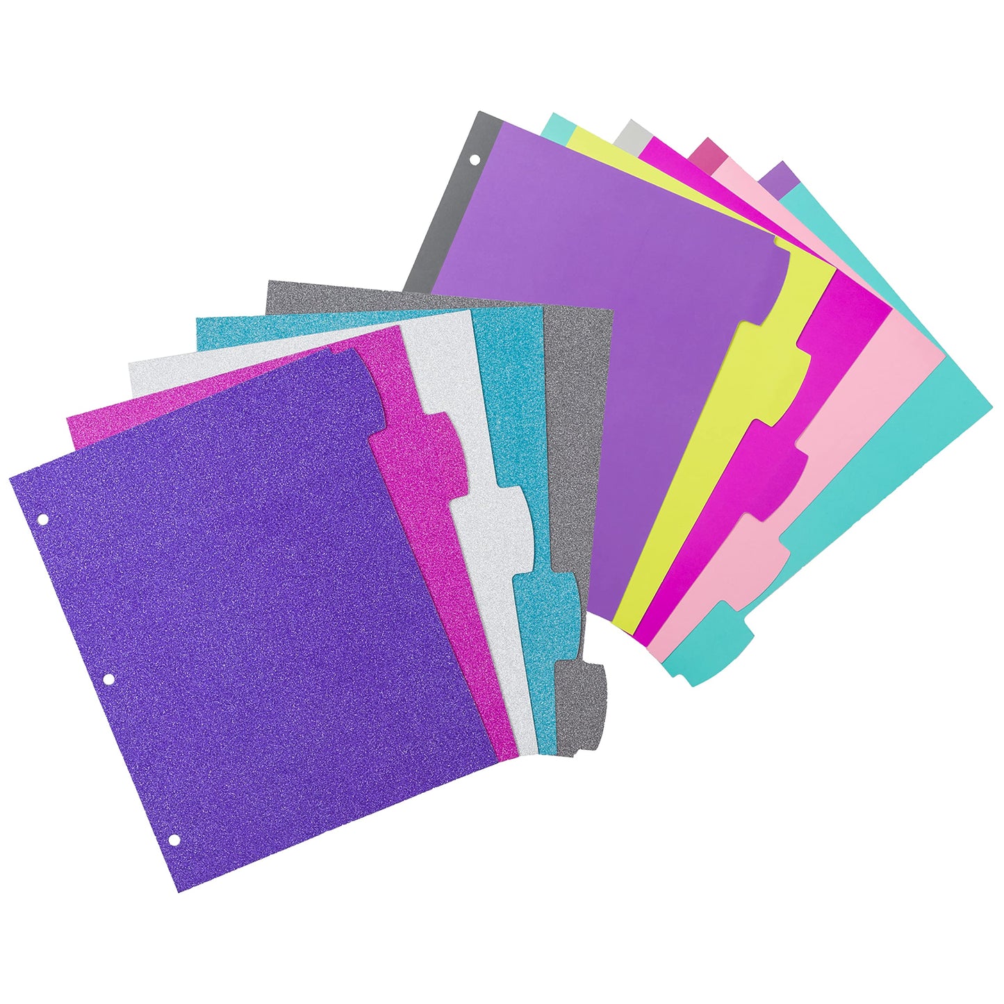 Avery Big Tab Reversible Fashion Dividers, Assorted Colors, 5-Tab Set (24928)