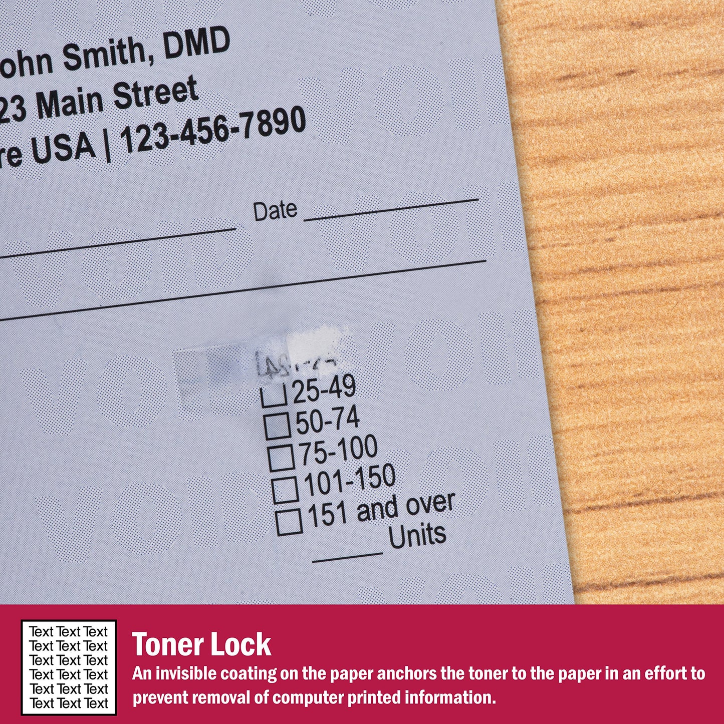 DocuGard Premier Medical Security Paper for Printing Prescriptions and Preventing Fraud, CMS Approved, 10 Security Features, Laser and Inkjet Safe, Blue, 8.5 x 11, 24 lb., 2500 Sheets (04543C)