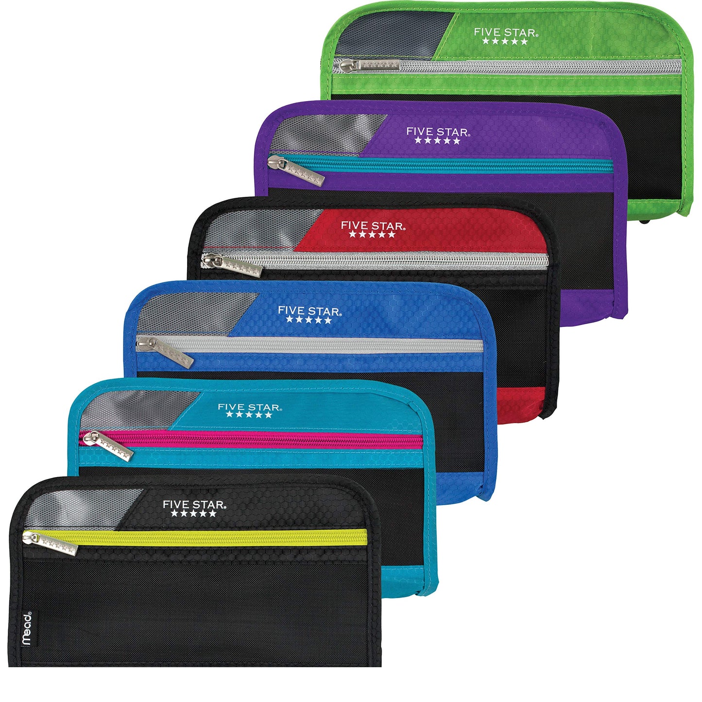 Five Star Xpanz Carrying Case (Pouch) Pencil, Pen, Supplies - Assorted