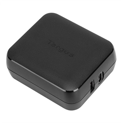 Targus - 65W USB-C/USB-A Laptop Charger - Black