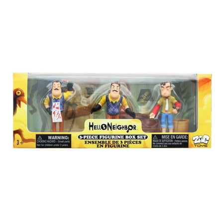 UCC Dist Hello Neighbor Mini Figure Set, 3 Pack