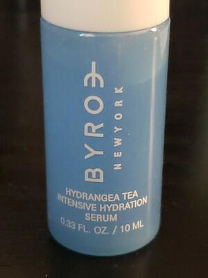 BYROE Hydrangea Tea Intensive Hydration Serum in Light Blue ~ .33 fl oz Travel