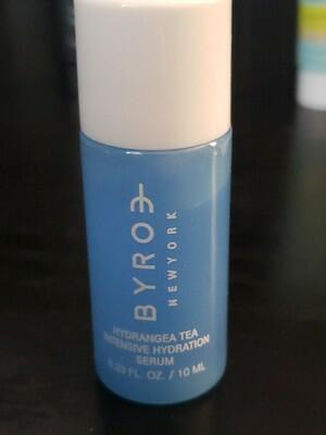 BYROE Hydrangea Tea Intensive Hydration Serum in Light Blue ~ .33 fl oz Travel