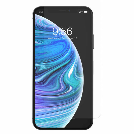 ZAGG InvisibleShield Glass+ Screen Protector – High-definition Tempered Glass for the Apple iPhone XS/X – Impact & Scratch Protection