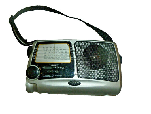 Dynamo Rechargeable World Radio GH-858 AM FM SW1-6 8 Bands World Radio
