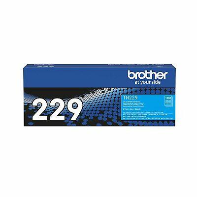 Brother TN229 Cyan Standard Yield Toner Cartridge (TN229C) print up to 1200