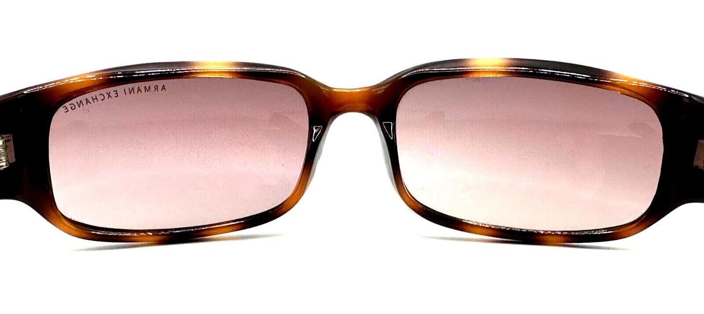 ARMANI EXCHANGE AX031/S Brown Tortoise Plastic Rectangular Sunglasses