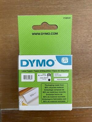 Dymo LabelWriter Multipurpose Labels 1 in x 2 1/8 in Roll of 250 Labels NEW