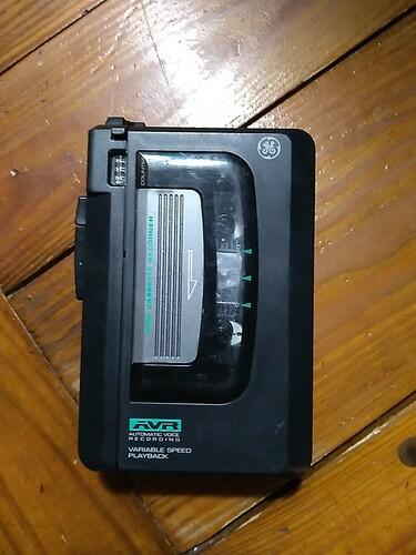 GE Cassette Recorder/Player Model# 3-5366A W/Speaker - Works Good