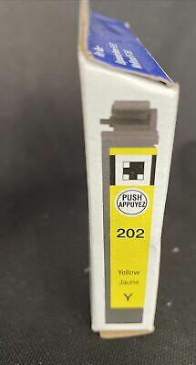 EPSON 202 YELLOW INK CARTRIDGES SEALED GENUINE in Box EXP 06/2024
