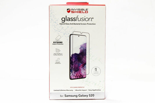 ZAGG InvisibleShield GlassFusion+ Screen Protection for Samsung Galaxy S20 🛡️