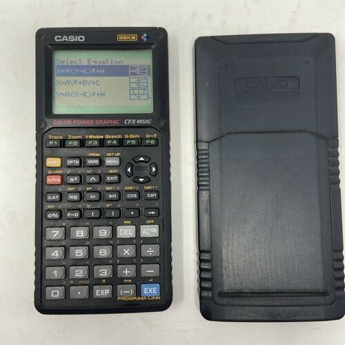 CASIO Graphing Calculator CFX-9850G Color Power Graphic 32 KB