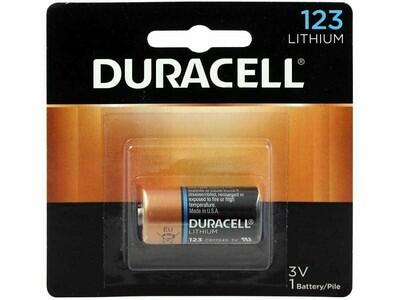 3 x Duracell Ultra Lithium CR123A Battery 3V CR17345 EL123 EXP:2024 Pack of 1