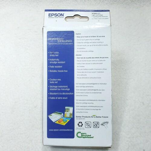 EPSON 676XL PRO High Capacity Ink Yellow Jet Printer Cartridge Expire 2024