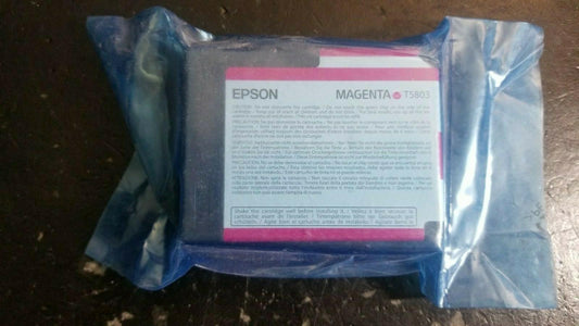 Genuine Epson Pro 3800 Magenta  K3 Ink  T5803 T580300 - OPEN BOX NEW 07.2013