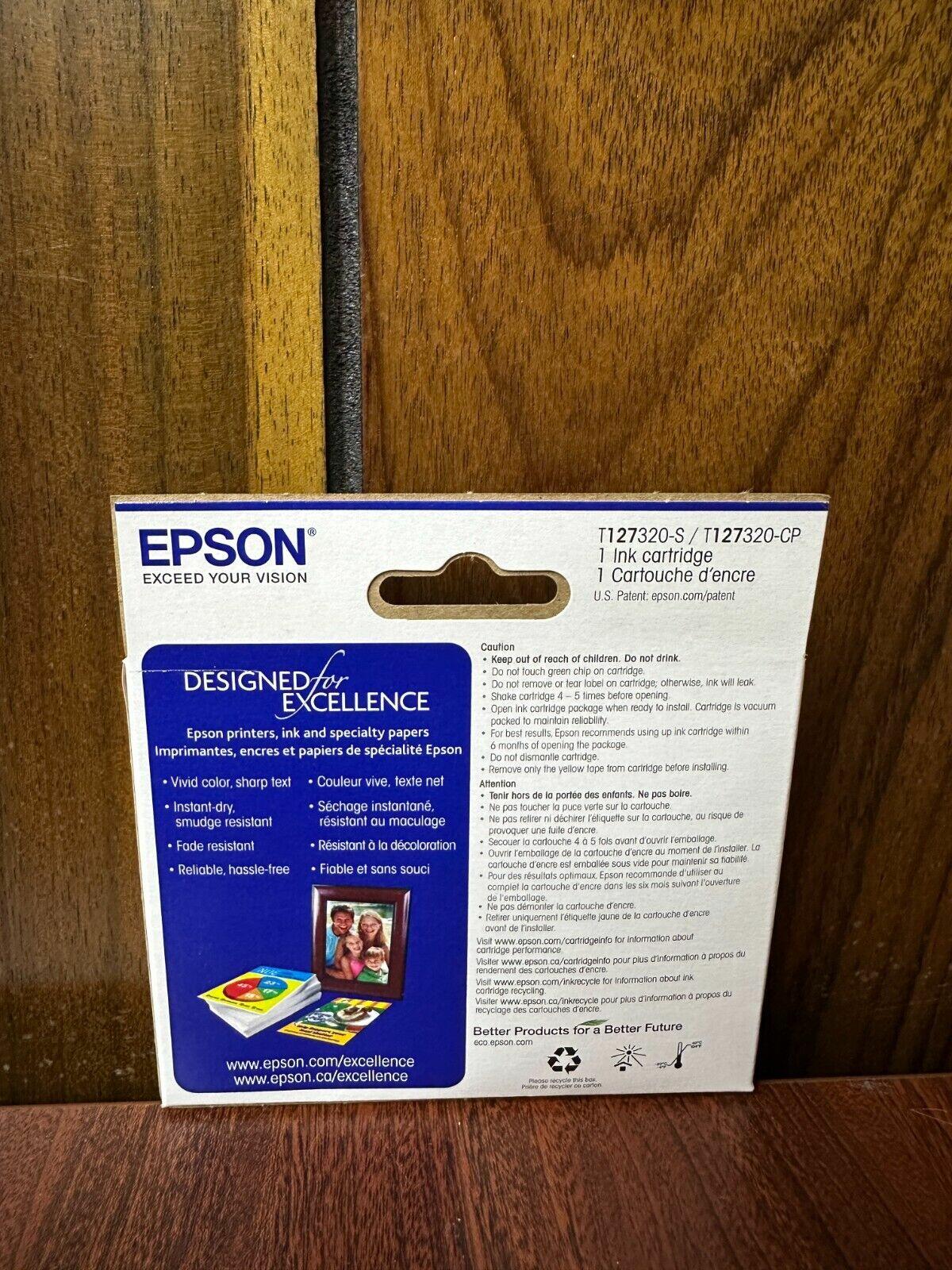 Epson® 127 DuraBrite® Ultra Magenta Ink Cartridge, T127320-S Exp- 1/2024