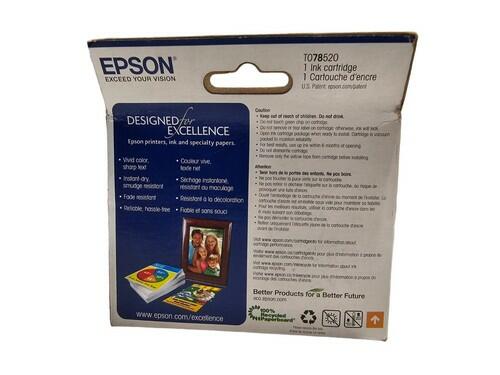 Epson 78 LIGHT CYAN Standard Ink Cartridge Exp:03/2020 New