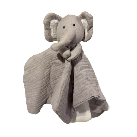 Carters Child of Mine Elephant Lovey, Gray Muslin Security Blanket, Baby Shower