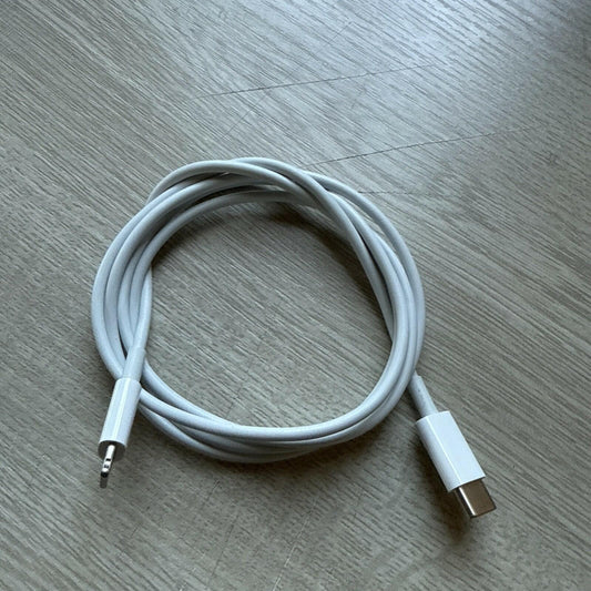 Apple USB-C to Lightning Charging Cable - (1m/3.5ft) Genuine OEM MFI Used