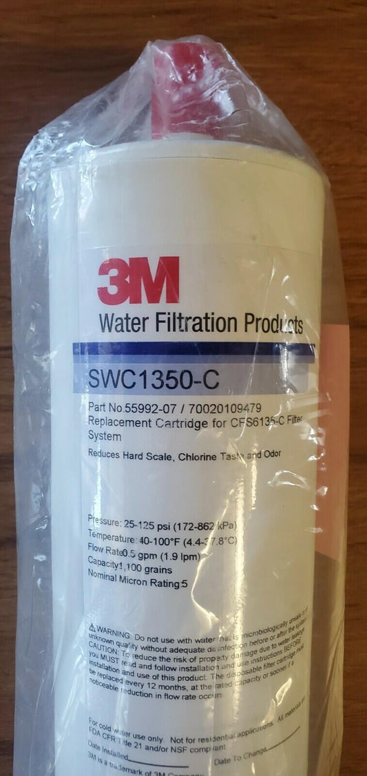 3M SWC1350C Water Filter Cartridges Brand New x 1