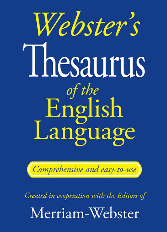 Webster's Thesaurus of the English Language