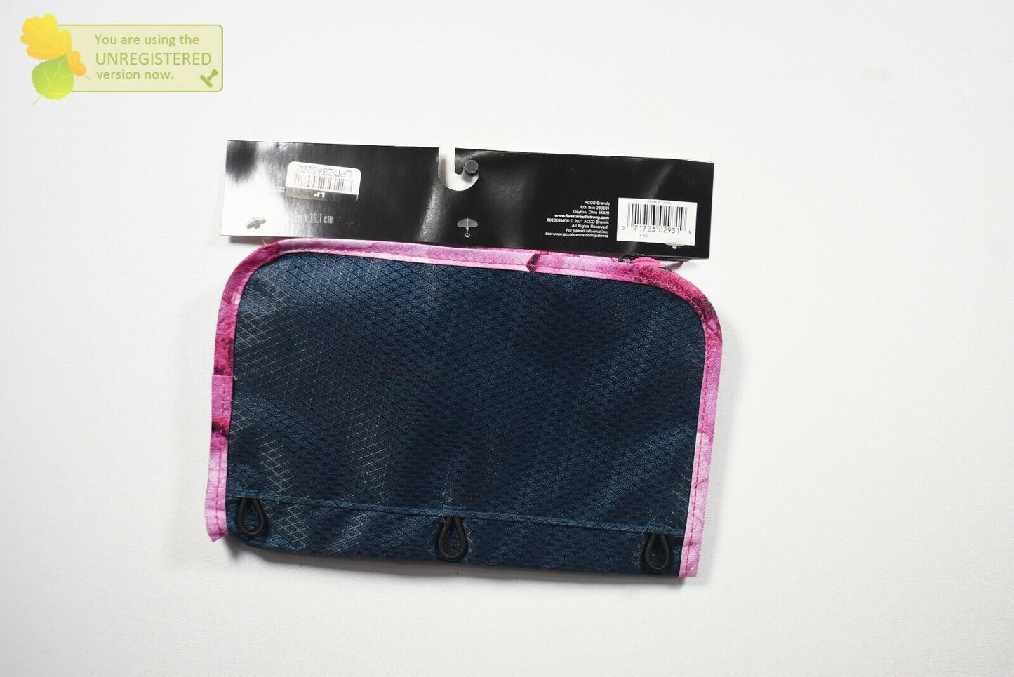 Five Star XPANZ Pencil Pouch For 3 Ring Binder Pink Blue Black