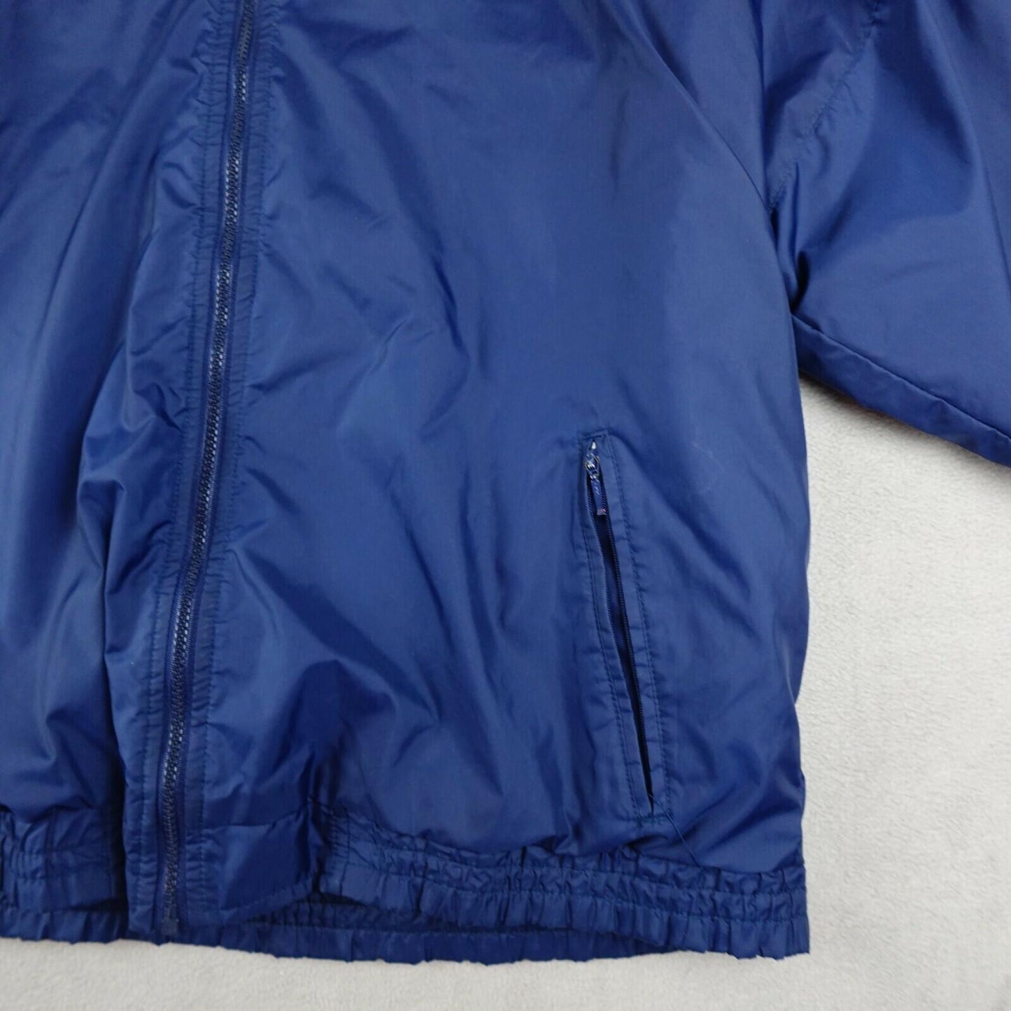 Gear For Sports UCLA Jacket SMALL Blue Drawstring Hood Full Zip Vintage