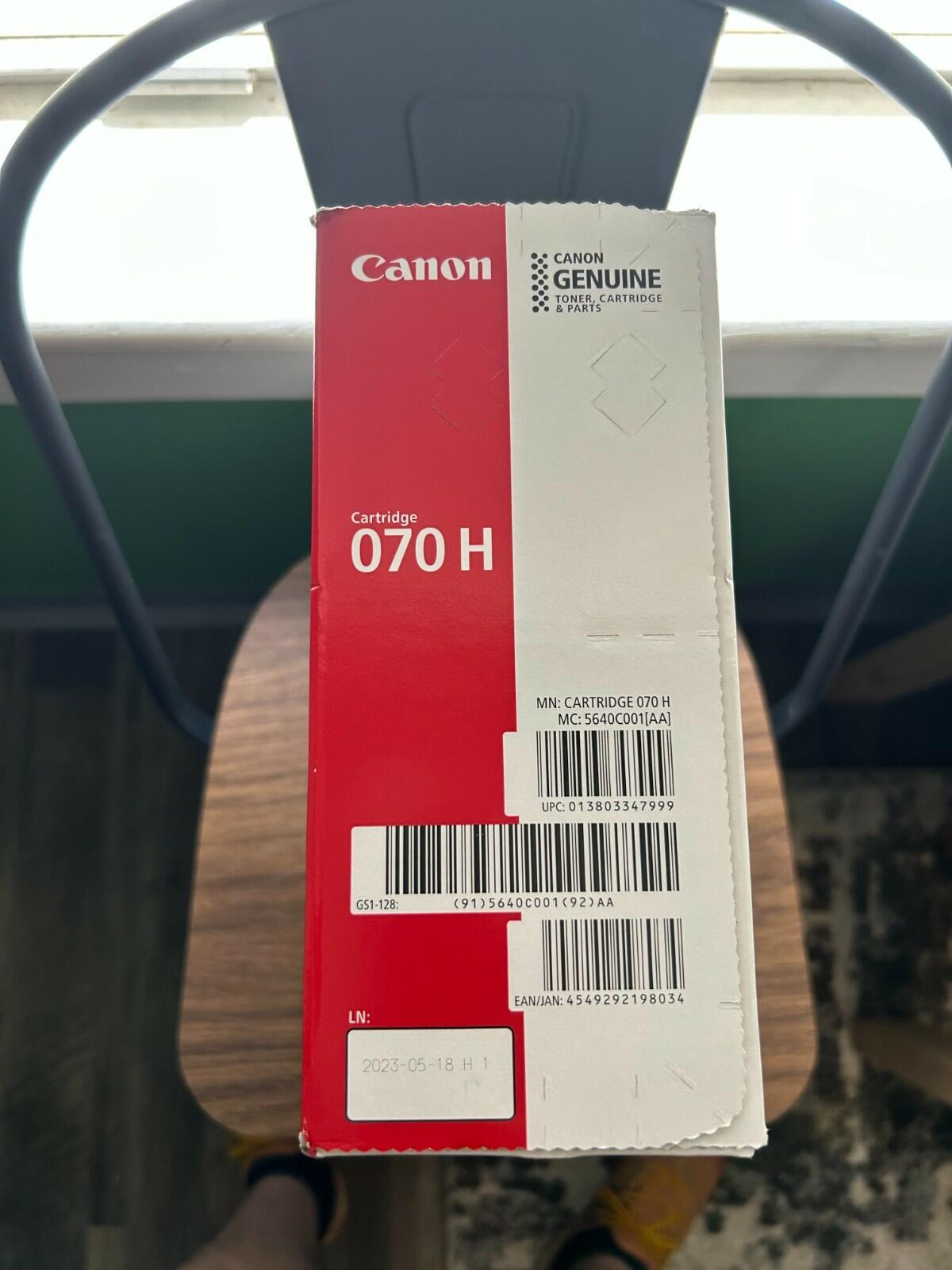 Canon 070H High Yield Toner – New & Sealed – Genuine OEM for LBP240 / MF460