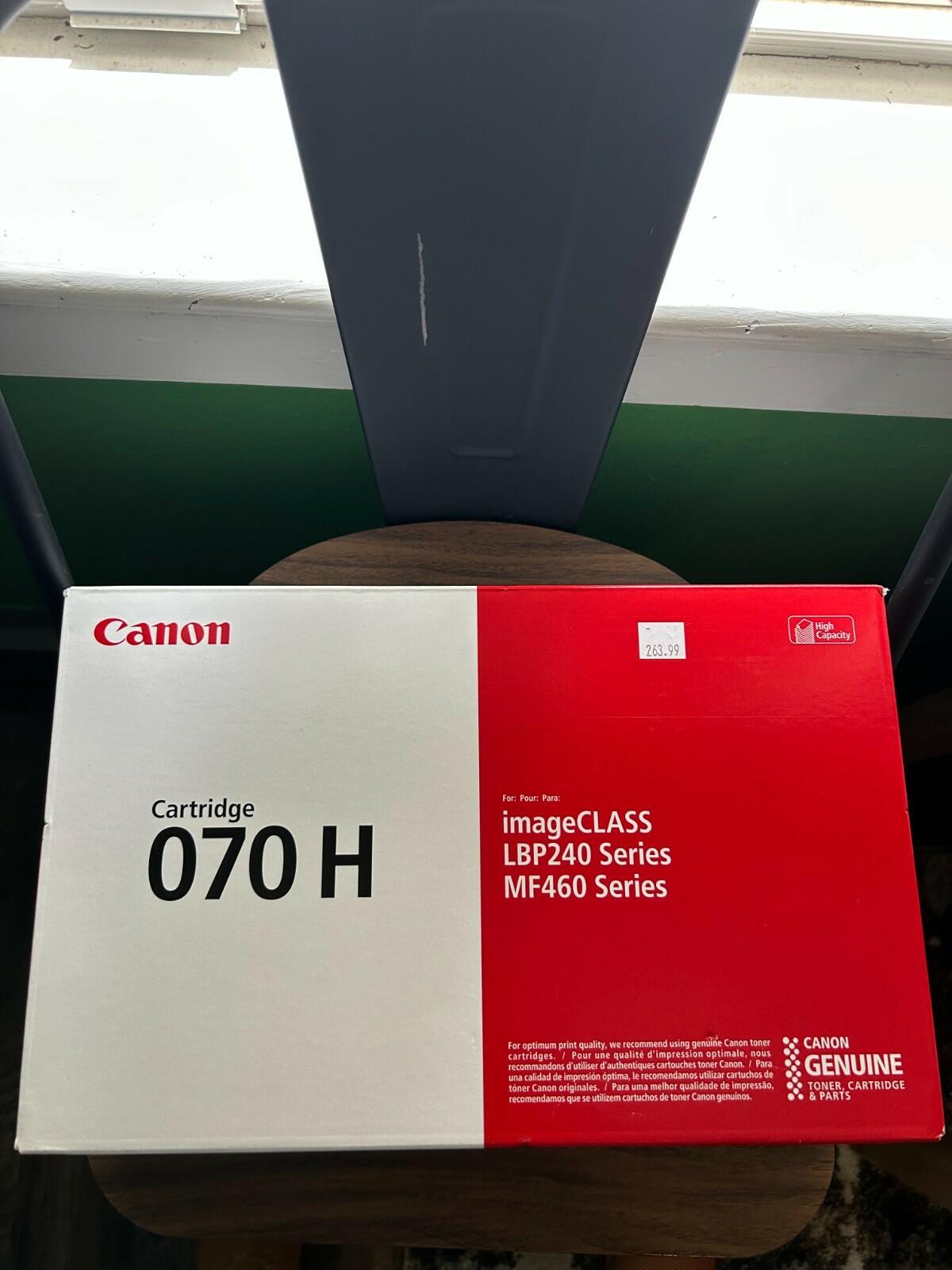 Canon 070H High Yield Toner – New & Sealed – Genuine OEM for LBP240 / MF460