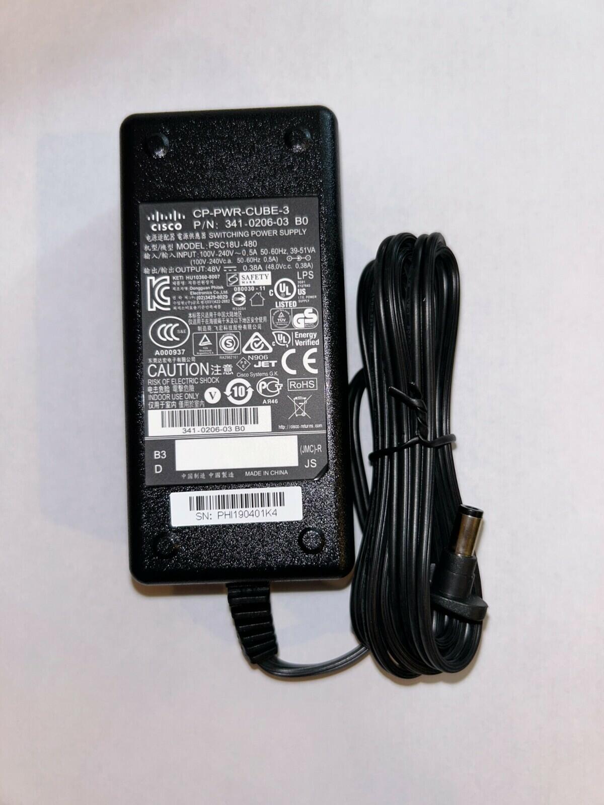 Cisco CP-PWR-CUBE-3 Power Supply Cube Adapter for Cisco 7900 Series IP Phone