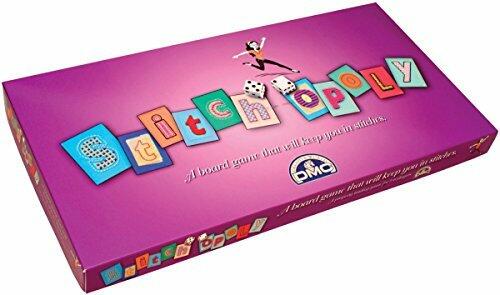 DMC Stitch-opoly gameboard by DMC